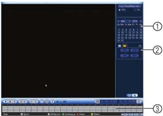 FLIR DNR416R8 - Playing Back Video from the Hard Drive - 1