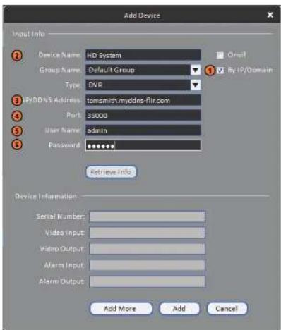 FLIR DNR416R8 - Step 3 of 4: Enable DDNS on the System - 5