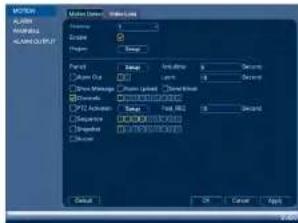 FLIR DNR416R8 - Configuring Motion Detection - 1