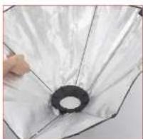 Raya SR-OCFF - MOUNTING YOUR OCTA SOFTBOX TO THE SPEED RING - 3