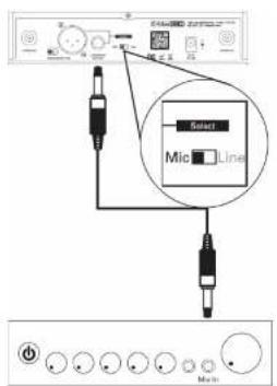 Atlas Sound MW100BP-OE - Audio Output Connection - 2