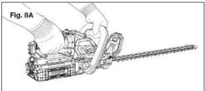 Sun Joe ION100V-24HT-CT-RM - Holding the Trimmer - 1