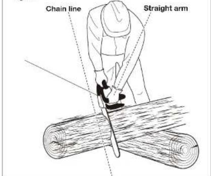 Sun Joe 24V-10CS-CT-RM - Proper Cutting Stance - 1