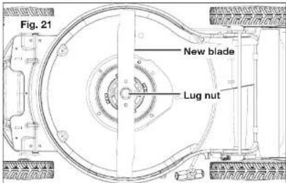 Sun Joe 24V-X2-21LMSP-RM - Blade Replacement - 3