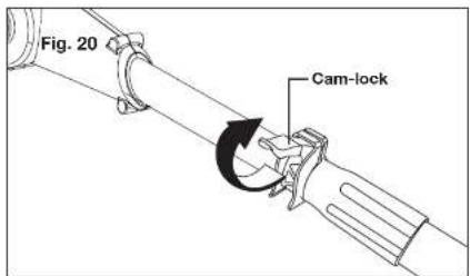 Sun Joe ION8PS2-CT-RM - Adjusting the Telescoping Pole - 1