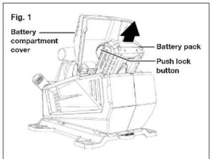 Sun Joe 24V-XFP5-LTE-RM - Charging the Battery - 1