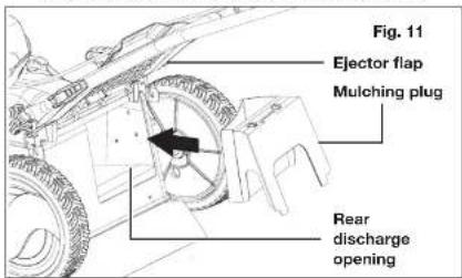 Sun Joe 24V-X2-21LMSP-CT-RM - Side Discharge Chute Assembly + Fitting - 2