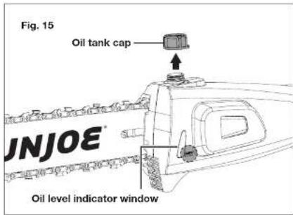 Sun Joe 24V-PS10-CT-RM - Adjusting the Chain Tension - 2