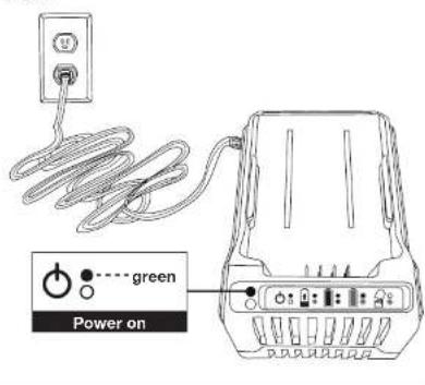 Sun Joe ION16LM-RM - Installing + Charging the Battery - 3