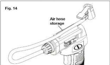 Auto Joe 24V-AJC-LTW-RM - Air Hose + Adapters Storage - 1