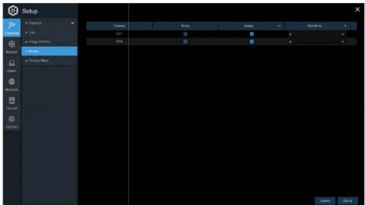 Speco Technologies ZIPK8T2 - Motion - 1