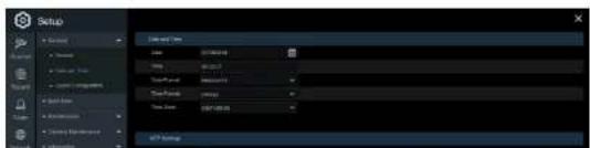 Speco Technologies ZIPK8T2 - DST Settings - 1