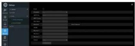 Speco Technologies ZIPK8T2 - Email Configuration - 1