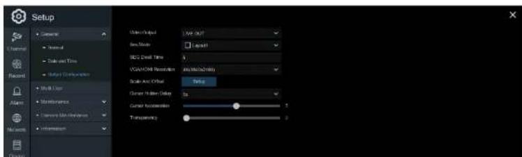 Speco Technologies ZIPK8T2 - Output Configuration - 1