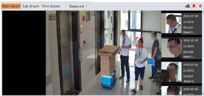 Speco Technologies O8D8 - Face Capture View - 1