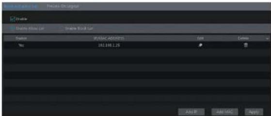 Speco Technologies ZIPL84B2 - Account &amp; Permission Management - 1