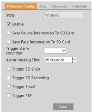 Speco Technologies O4FB1 - Face Detection - 1