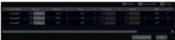 Frame Name Process Directional Position Subtract Power Off Command4 Command5 OFF ON Control OFF Command4 Command5 OFF ON Control OFF Command4 Command5 OFF OK Cancel OK Cancel OK OK Cancel OK