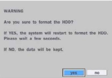 Speco Technologies D8WHUM - 4-8. Setup - STORAGE Mode - 3