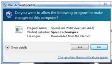Speco Technologies D8WHUM - Network Access Using the Web-Browser Viewer - 3