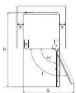 ASPES AC2600FNFX - Space Requirement - 2