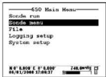 YSI 6432AF - UPLOAD PROCEDURE - 1
