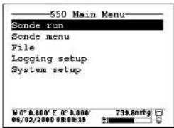 YSI 6432AF - SIMPLE LOGGING TO 650 MEMORY - 3