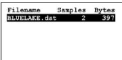YSI 6432AF - LOGGING OF DATA FROM SEVERAL DIFFERENT SITES TO THE SAME FILE - USE OF A "MULTI-SITE" LIST - 8