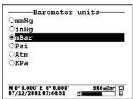YSI ROX - CALIBRATING THE BAROMETER - 2