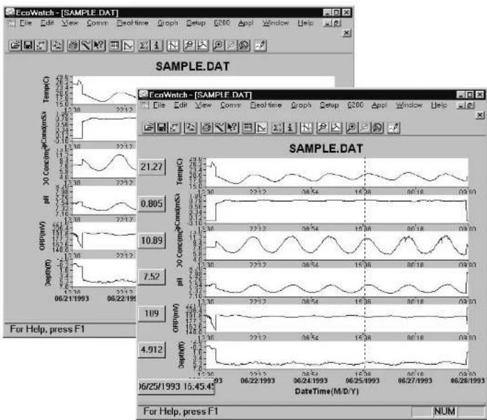 YSI 6431AF - VIEWING DATA - 3