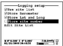 YSI 6450AF - LOGGING TO 650 MEMORY WITH A SITE LIST - 5