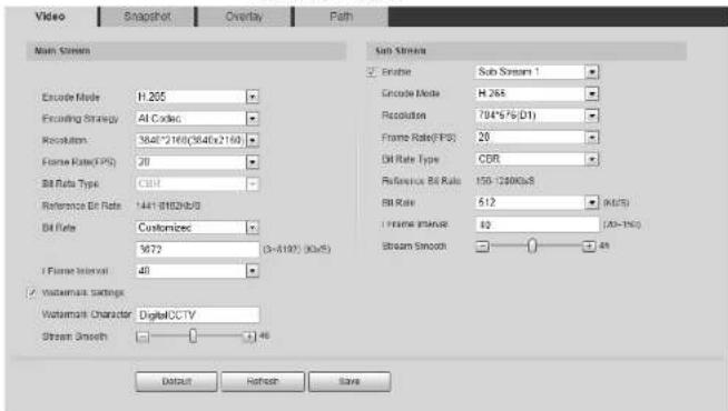Dahua Technology IPC-HDW3249TM-AS-NI - Profile Management - 7