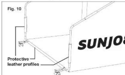 Sun Joe 24V-CRLM15-RM - Grass Collection Bag Assembly + Fitting - 3
