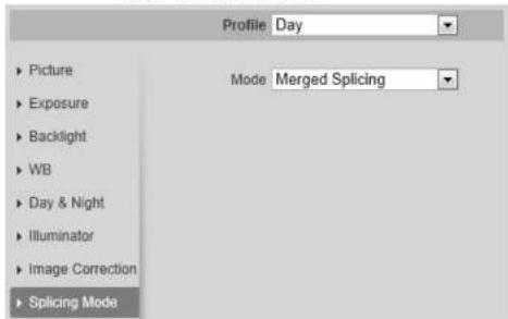 Dahua Technology IPC-HDBW5442E-ZHE - Splicing Mode - 1