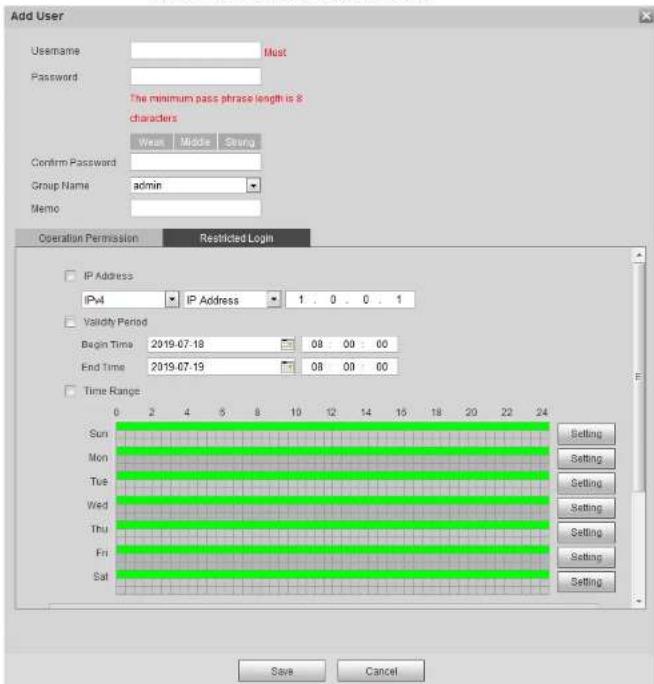 Dahua Technology IPC-HF5842F-ZE - Account - 3
