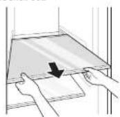 LG GC-B157PGAV - Removing/Refitting the Shelf - 1