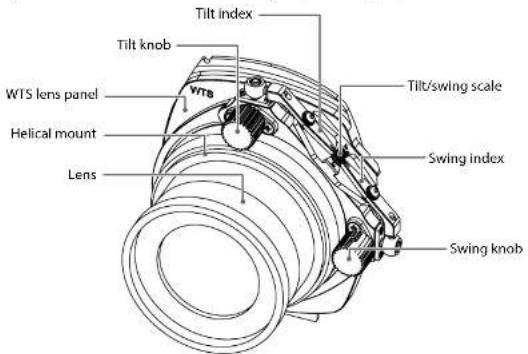 Cambo Wide RS-1200 - WTS TILT-SWING LENS PANELS - 1