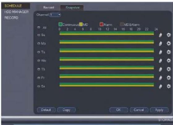 FLIR M51162 - Configuring the Snapshot Schedule - 1