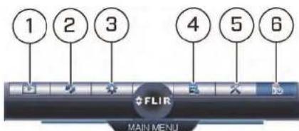 FLIR M51162 - Using the Main Menu - 1