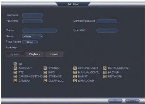 FLIR M51162 - To add a user account: - 1