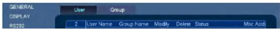FLIR M41164 - To modify an account password: - 1