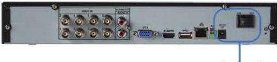 FLIR M41164 - Step 5: Connect the Power Adapter and Power on the DVR - 1