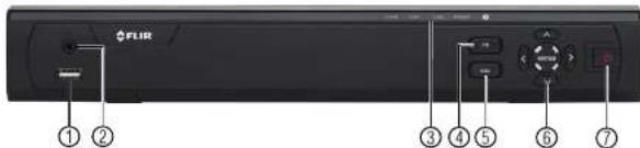 FLIR M41164 - Front Panel (M4100 Series) - 1