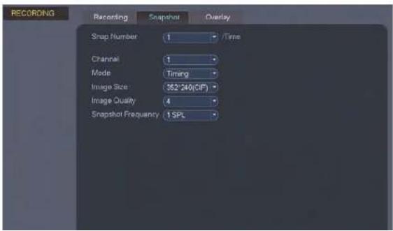 FLIR M51163 - To configure snapshot recording settings: - 1