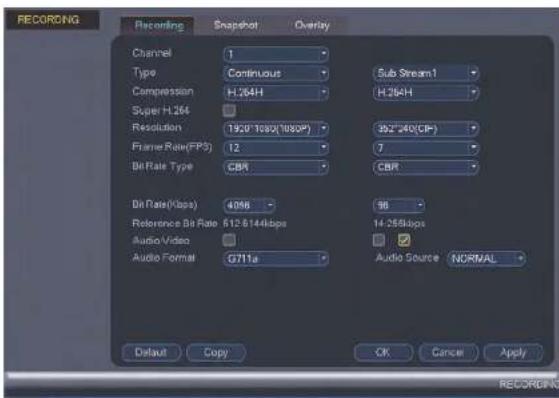 FLIR M51163 - Configuring Recording Quality - 1