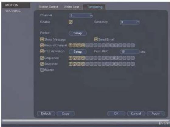 FLIR M51163 - Configuring Tamper Detection - 1