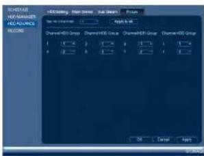 FLIR DNR70812 - To configure hard drive groups: - 3