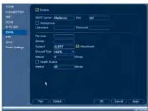 FLIR DNR70812 - To configure Email Alerts: - 1