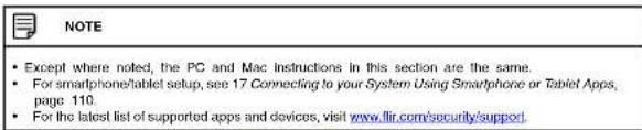 FLIR DNR70812 - Connecting to Your System Over the Internet on PC or Mac - 1
