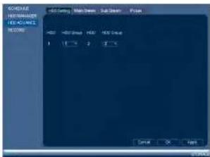 FLIR DNR70812 - To configure hard drive groups: - 1